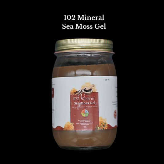 Organic 102 Minerals Sea Moss Gel 16oz