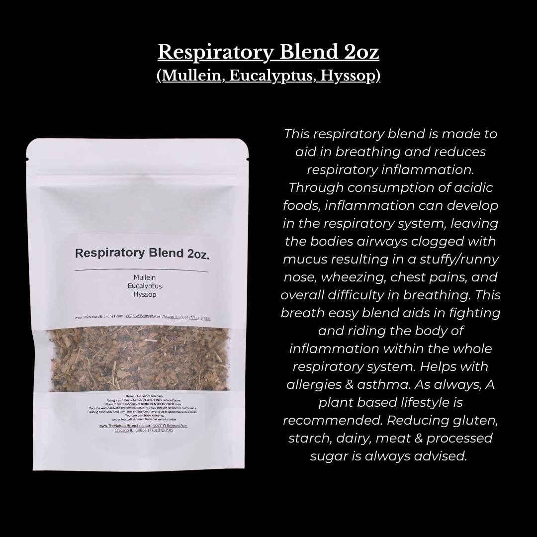 Respiratory Tea Blend 2oz