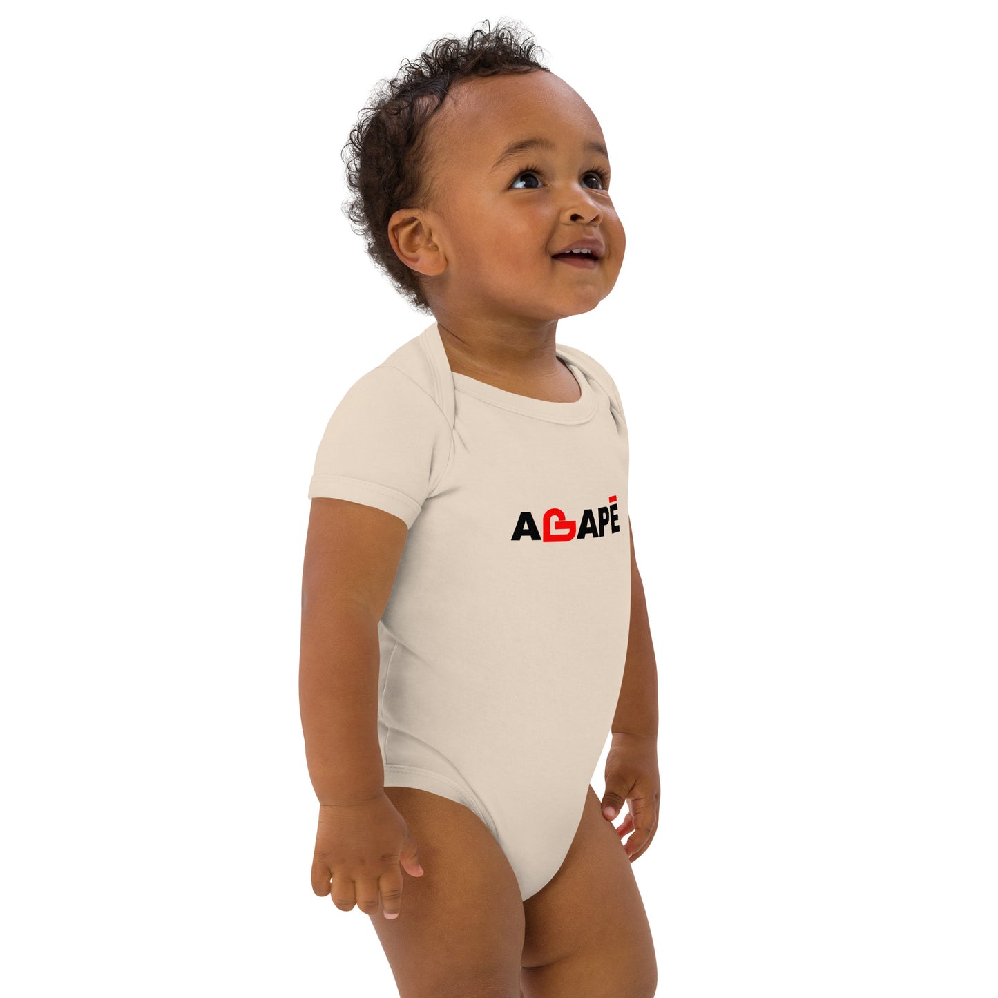 Agape Organic cotton baby bodysuit